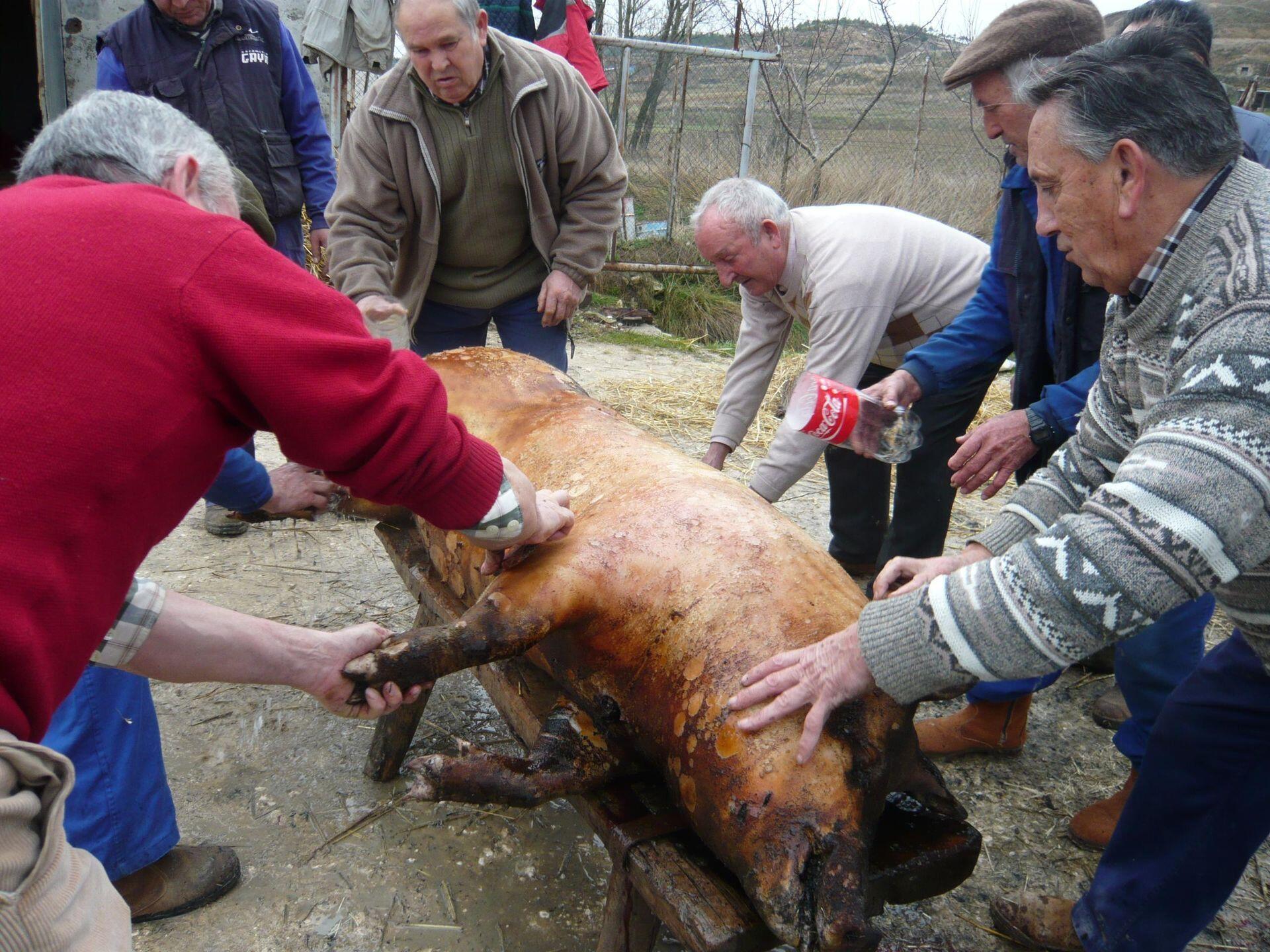 FIN DE SEMANA DE MATANZA EN STA. Mª DE MERCADILLO